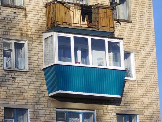 Балкон, длина 3 м в городе самара - портал выгодных покупок .