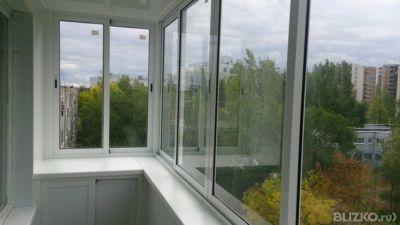 Теплое остекление балкона раздвижными конструкциями в самаре.
