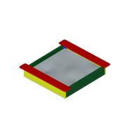 Песочница Забава мини 1380х1450х220