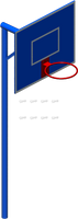 Стойка баскетбольная 1220х1900х3600