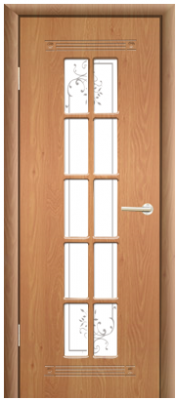 Дверь межкомнатная PR 35 с решеткой