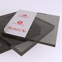 Монолитный поликарбонат Borrex 6 мм серый 2050*1520
