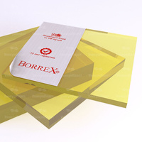 Монолитный поликарбонат Borrex 8 мм желтый 2050*3050
