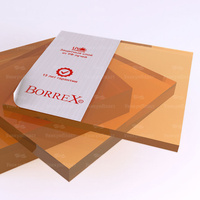 Монолитный поликарбонат Borrex 5 мм оранжевый 2050*3050