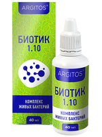 Пробиотик широкого спектра действия Argitos Биотик 1.10 (живые бактерии)