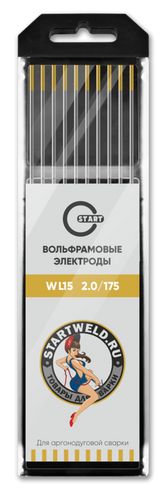 Вольфрамовый электрод WL 15 2,0/175 (золотой) WL1520175