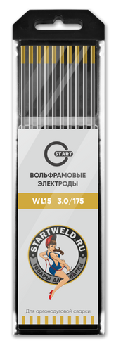 Вольфрамовый электрод WL 15 3,0/175 (золотой) WL1530175