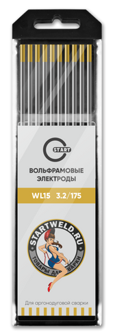 Вольфрамовый электрод WL 15 3,2/175 (золотой) WL1532175