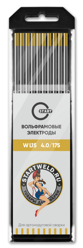 Вольфрамовый электрод WL 15 4,0/175 (золотой) WL1540175