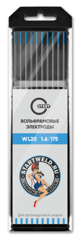 Вольфрамовый электрод WL 20 1,6/175 (голубой) WL2016175