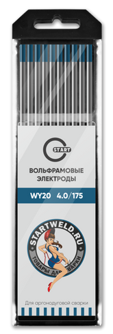 Вольфрамовый электрод WY 20 4,0/175 (синий) WY2040175