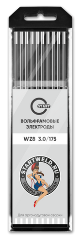 Вольфрамовый электрод WZ 8 3,0/175 (белый) WZ2030175