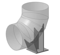 Опора сварного отвода ТС-631.000