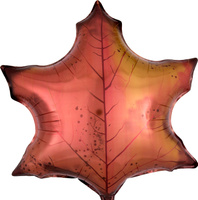 Фольгированный воздушный шар Кленовый лист