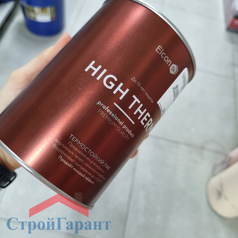 Лак Elcon High Therm термостойкий 1 л бесцветный