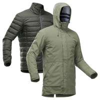 Куртка Travel 900 -10°C 3 в 1 непромокаемая мужская, темно-зеленый