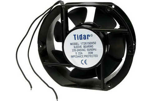 Вентилятор 220V 172х150х50мм, 50/60Hz, 0.22A "Tidar"