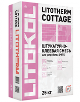 Клей для теплоизоляции Litokol Litotherm Cottage универсальный 25 кг