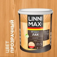 Лак для дерева Linnimax глянцевый прозрачный 2.5 л LINNIMAX Для стен и потолков
