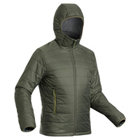 Куртка мужская для походов Forclaz Trek 100, зеленый