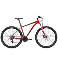 Велосипед Stark Router 29.3 HD (2024) 18" ярко-красный/темно-фиолетовый STARK