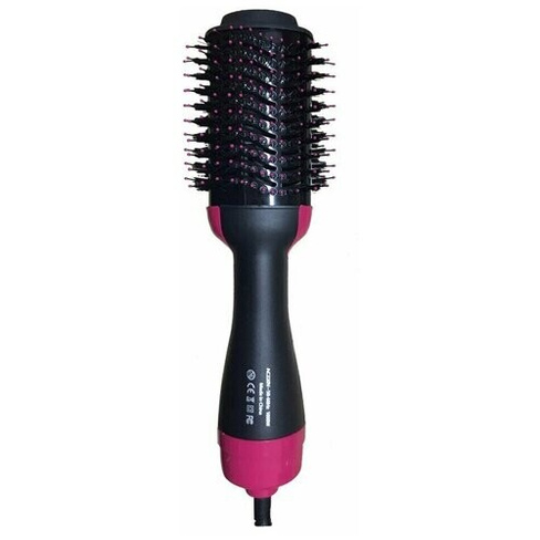 Фен-щетка для волос / Расческа с ионизацией One Step Фен-щётка (расчёска-фен) для волос Hair Dryer 3 в 1 Cronier