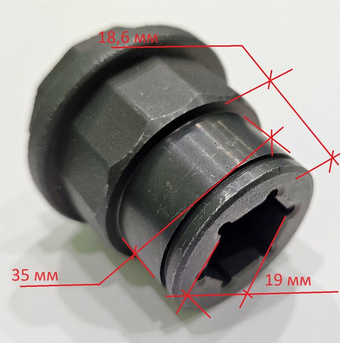 Втулка фрикциона для Китайского снегоуборщика вал 19 мм