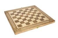 Шахматная доска "Амбассадор" 50 см, ясень, Partida