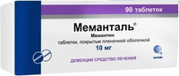 Меманталь таблетки 10 мг 90 шт Синтон