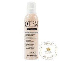 Qtem - Протеиновый мусс-шампунь "Восстановление" для ломких и химически обработанных волос, 260 мл