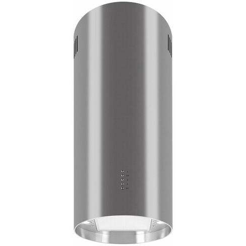 Цилиндрическая вытяжка Kuppersberg TUBA X, цвет корпуса серебристый, цвет окантовки/панели серебристый