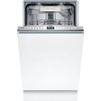 Встраиваемая посудомоечная машина Bosch SPV6ZMX17E, узкая, ширина 44.8см, полновстраиваемая, загрузка 10 комплектов