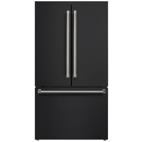 Холодильник двухкамерный LEX LFD595BxID French Door, инверторный черная сталь