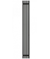 Полотенцесушитель электрический Grois Quartet GR-125 180x1500 черный матовый
