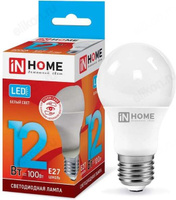 Лампа светодиодная LED Е27 A60 12W 230V 4000K 1080Лм IN HOME NNM