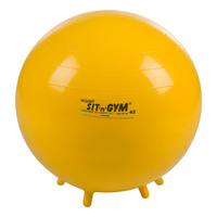 Мяч для гимнастики Sit 'n' Gym, ø 45 см, желтый GYMNIC, желтый