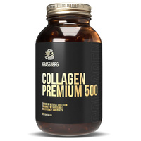 Коллаген Премиум 500 мг + Витамин C 40 мг, 120 капс, GRASSBERG Grassberg