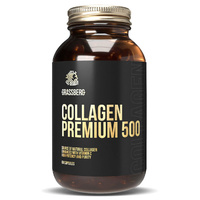 Коллаген Премиум, 500 мг + витамин C, 40 мг, 60 капсул, GRASSBERG Grassberg