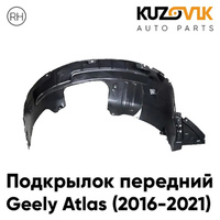 Подкрылок передний правый Geely Atlas (2016-2022) KUZOVIK