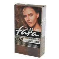 Fara Classic Стойкая крем-краска для волос, 507, светлый каштан, 115 мл
