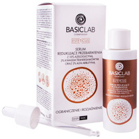 Сыворотка BasicLab, уменьшающая обесцвечивание, восстанавливающая тон кожи, осветляющая и ограничивающая обесцвечивание