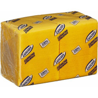 Салфетки Luscan Profi Pack желтые, 400 листов, 1 пачка