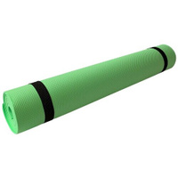 Коврик для йоги ЭВА 173х61х0,4 см зеленый Спортекс B32214 Sportex