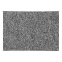 Накладка для мебели из войлока, 210х300 мм, клейкая поверхность, цвет серый TUNDRA