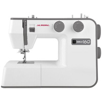 Швейная машина Aurora Smile 160 / с вертикальным челноком / петля автомат / для всех типов тканей / 70 Вт / 32 операций