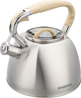 Чайник металлический Starwind Chef Daily 2.8л. серый (SW-CH1308) StarWind