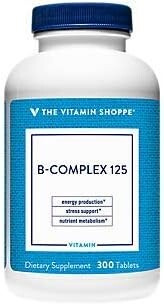 Витамины группы B The Vitamin Shoppe B-Complex 125, 300 таблеток