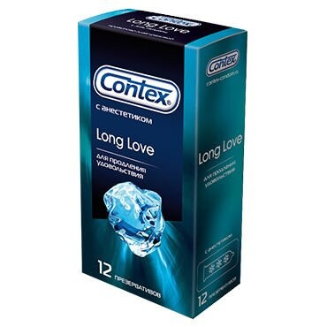 Презервативы "Contex" № 12 Long Love с анестетиком