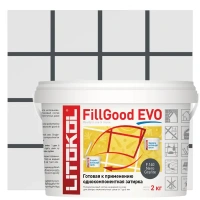 Затирка полиуретановая Litokol Fillgood Evo F140 цвет черный графит2 кг LITOKOL