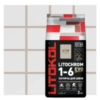 Затирка цементная Litokol Litochrom 1-6 Evo цвет LE 230 багамы 2 кг LITOKOL